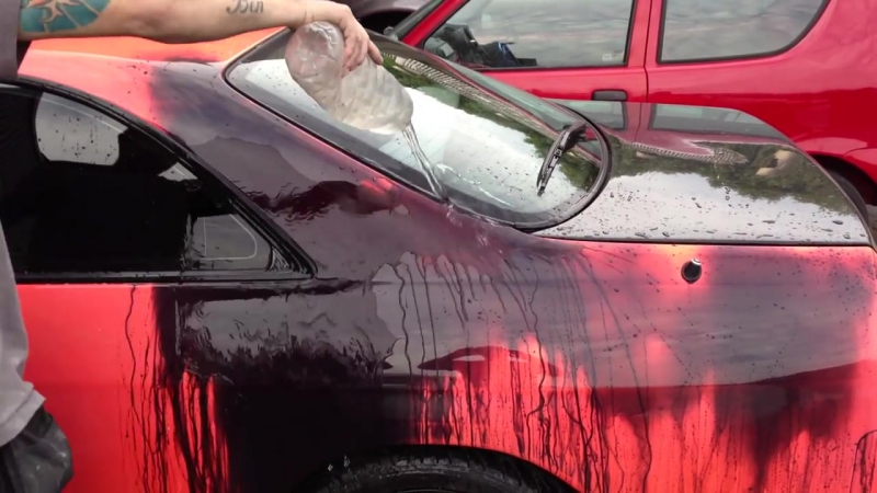 Как убрать подтеки краски: Как убрать подтеки краски на кузове автомобиля? Методы удаления дефектов.
