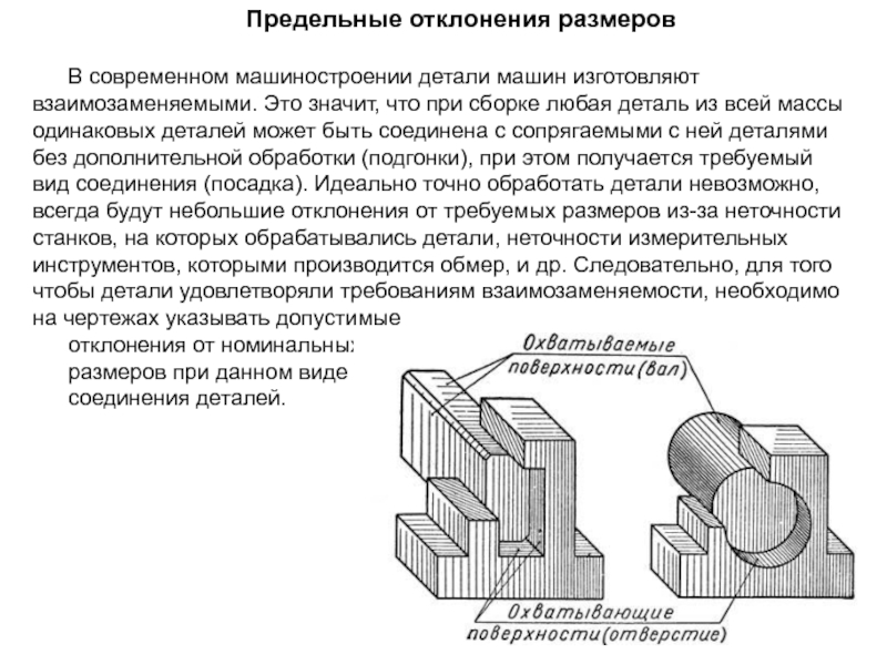 Допуск детали это: Допуски размеров, отклонения, посадки и квалитеты.