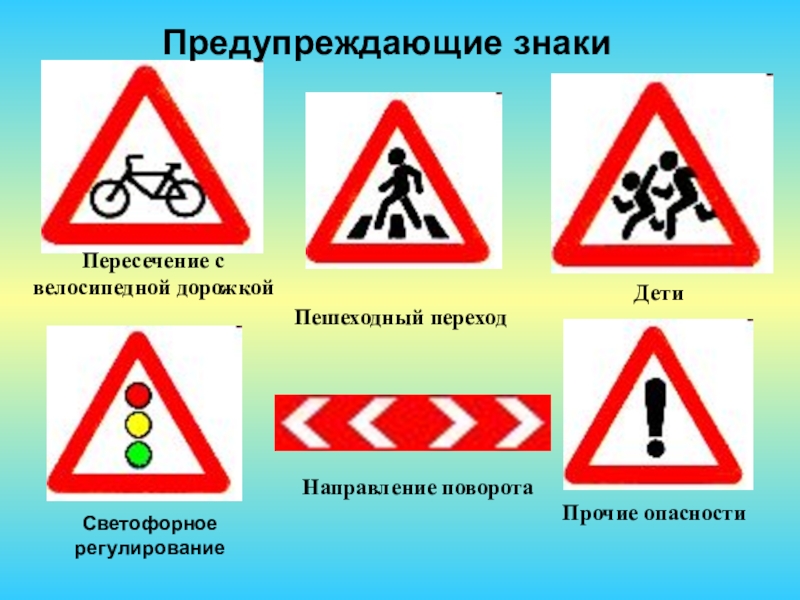 Предупреждающие дорожные знаки для пешеходов: Дорожные знаки для пешеходов