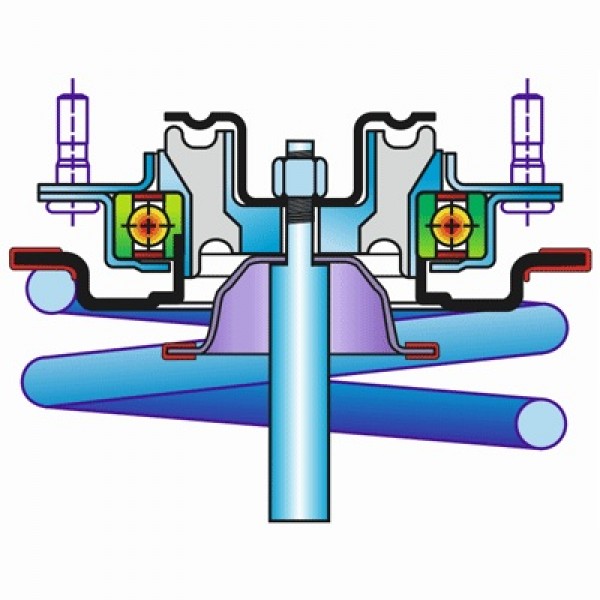 Как работает опорный подшипник передней стойки: Опорный подшипник передней стойки. Виды, неисправности, замена, производители