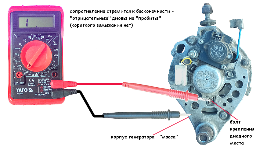 Как проверить диодный мост не снимая генератор: как проверить диодный мост своими руками