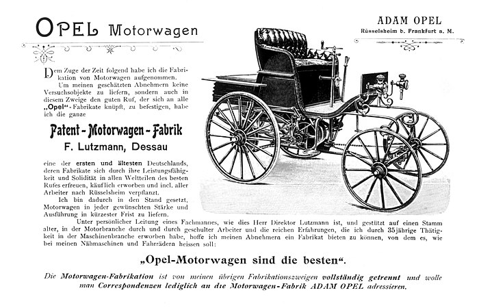 Опель история компании: История создания и развития марки Opel. Узнайте, как был создан и развивался автомобильный бренд Опель, и чем Опель известен в наше время.