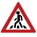 Знак осторожно пешеходы: Дорожный знак 1.22 «Пешеходный переход»