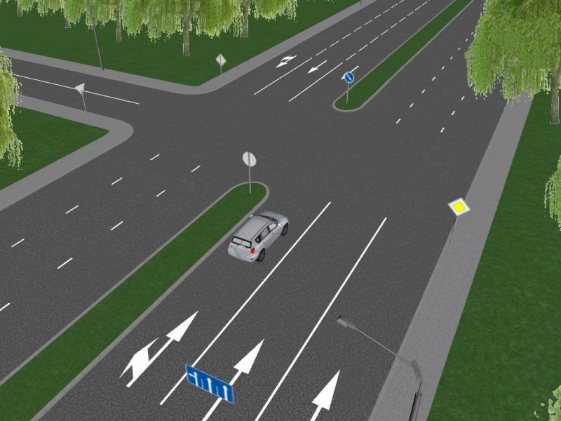 Движение по односторонней дороге во встречном направлении: Лишение прав за проезд под кирпич
