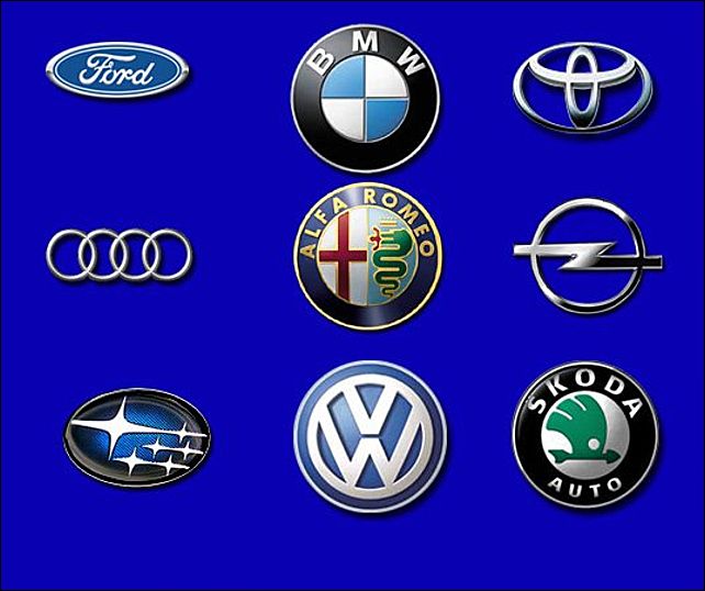Значки иномарок фото и их названия: Все эмблемы автомобилей с названиями марок