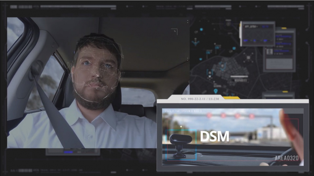 Система контроля состояния водителя: Система контроля состояния водителя (DSMS)