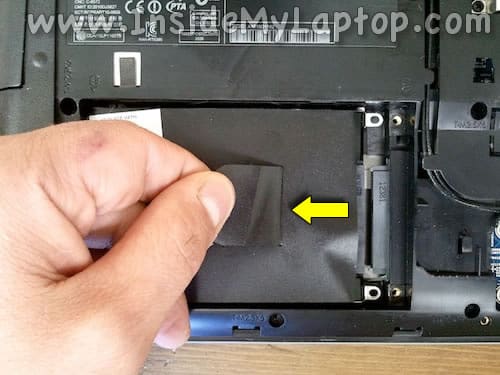 Disconnect hard drive