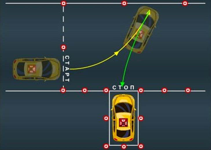 Правила заезда в гараж задним ходом: Упражнение «Въезд в бокс задним ходом» – Автошкола Онлайн