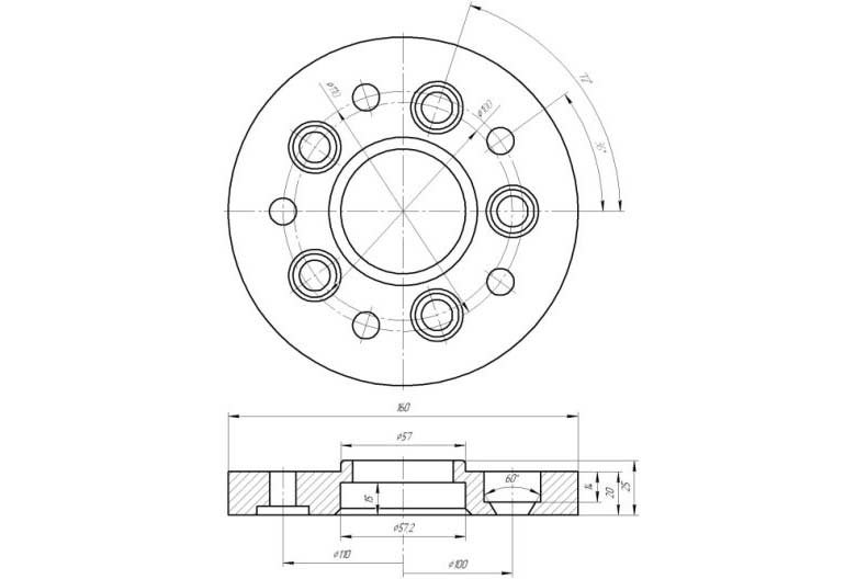 Размер разболтовки: Разболтовка дисков, таблица разболтовки колесных дисков