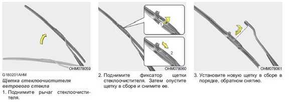 Как снять стеклоочиститель – Снятие и замена щеток стеклоочистителя своими руками