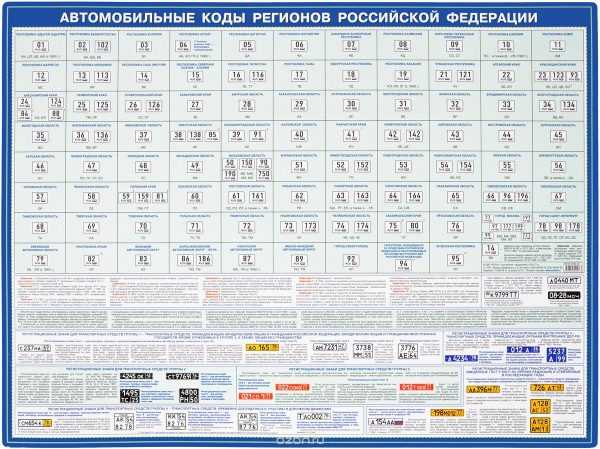 Коды регионов на номерах авто – Автомобильные номера регионов России. Цифровые коды регионов РФ.