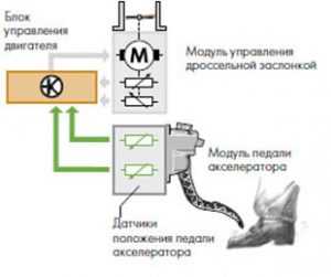 Педаль акселератора электронная – что это такое, как работает, неисправности
