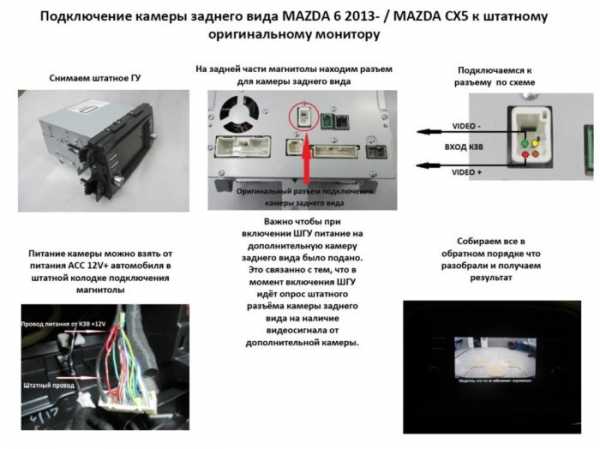 Подсоединение камеры заднего вида к магнитоле – Подключение камеры заднего вида к китайской магнитоле: схема и советы
