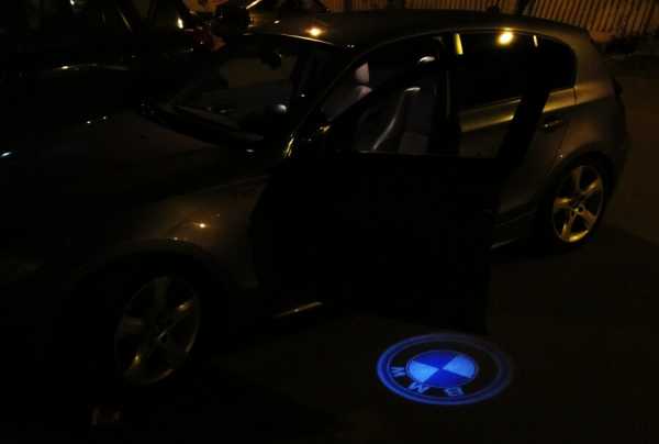 Подсветка в дверь с логотипом авто – Подсветка дверей логотипом авто в Москве