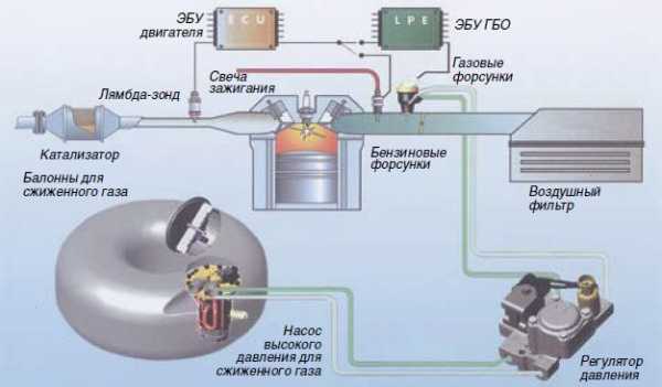 Схема установки газового оборудования на автомобиль – установка своими руками. Как самому правильно выполнить монтаж газового оборудования на авто