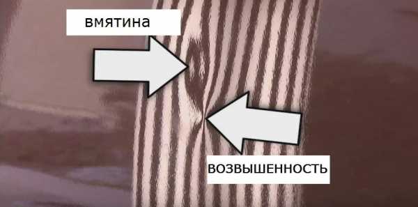 Технология удаления вмятин без покраски – PDR технология. Базовые сведения, принципы и приёмы